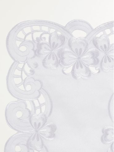 Toalha de Bandeja Lace  BRANCO