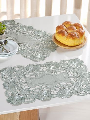 Toalha de Bandeja Lace  VERDE