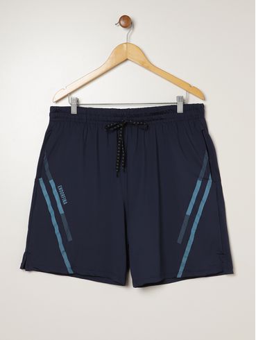 Bermuda Estamapada Plus Size Masculina MARINHO