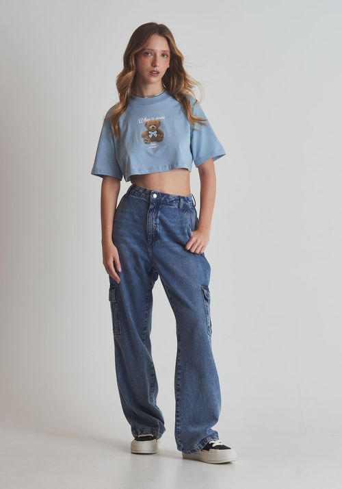 Cropped patch de urso