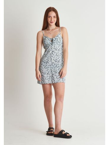 Vestido curto floral