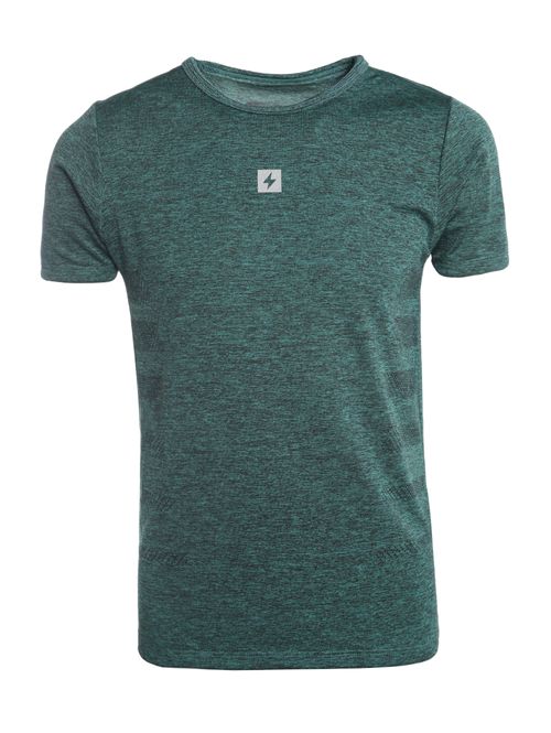 Camiseta Esportiva Dry Estampada Masculina VERDE