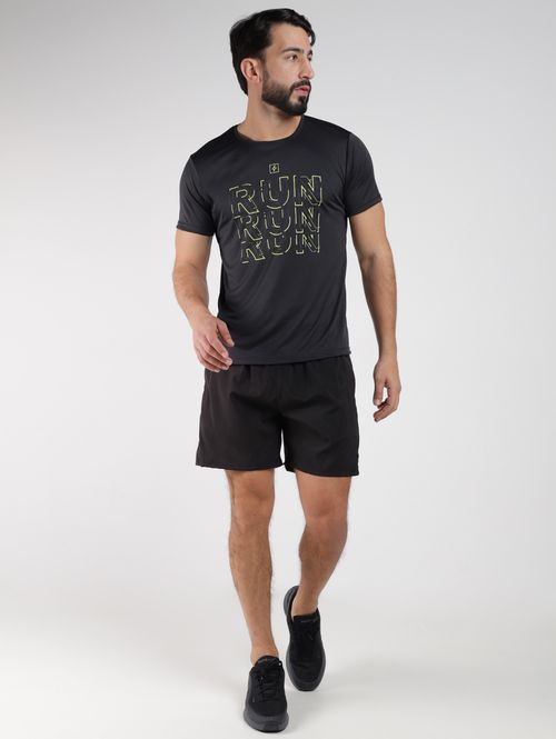 Bermuda Cos Elástico Masculina PRETO