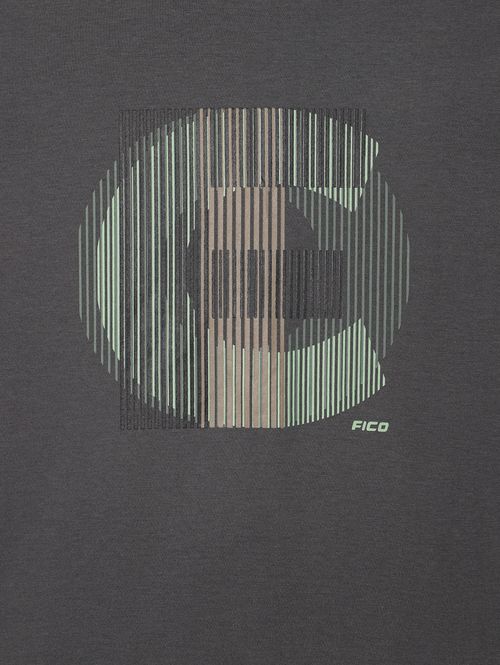 Camiseta Manga Curta Juvenil Para Menino - CINZA