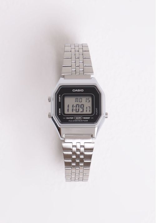 Relógio Casio vintage digital LA680WA-1DF-SC