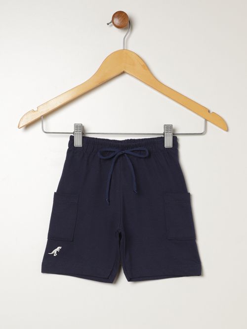 Bermuda Cargo Infantil Para Menino - MARINHO