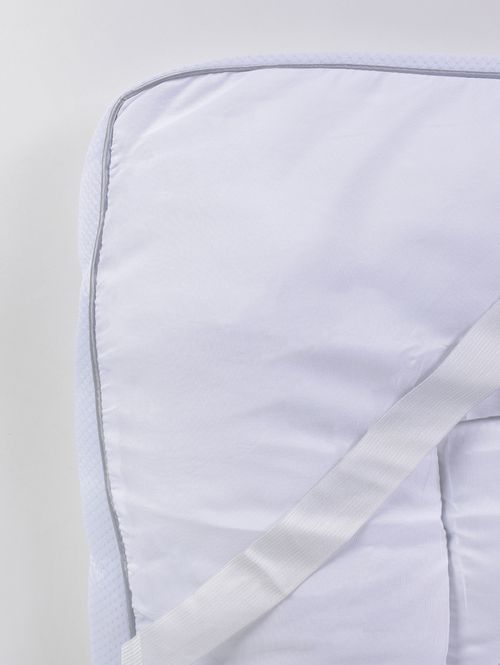 Capa de Colchão King Toque de Plumas BRANCO