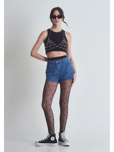 Meia calça estrelas Loba