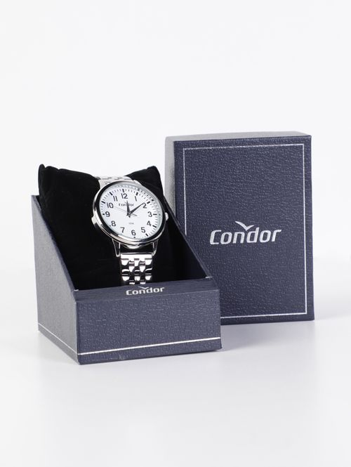 Relógio Condor Masculino PRATA