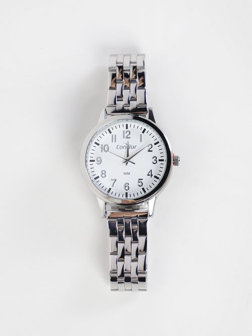 Relógio Condor Masculino PRATA