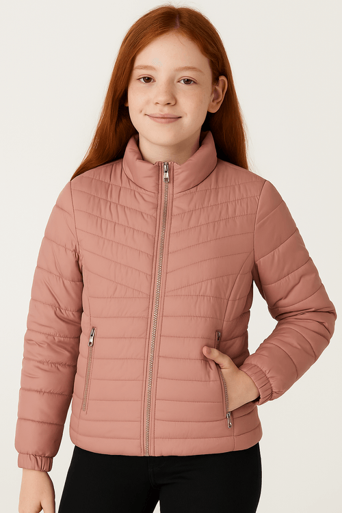 Casaco Parka Juvenil Para Menina - ROSE