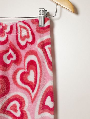 Pijama Longo Juvenil Para Menina - ROSA