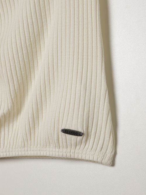 Blusa Canelada Ciganinha Juvenil Para Menina - OFF WHITE