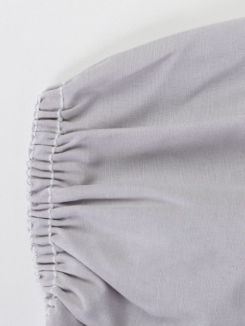 Jogo de Lençol Queen Duplo Elegance 200 Fios Teka CINZA