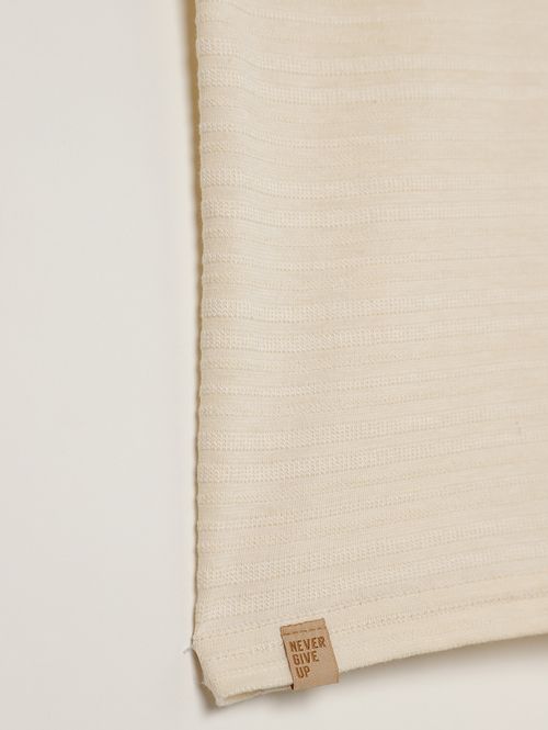 Polo Manga Curta Kid+ Infantil Para Menino - BEGE