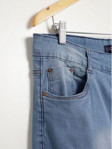 Calça Jeans Plus Size Masculina AZUL