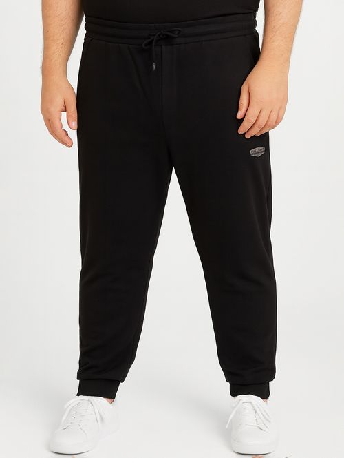 Calça Moletom Jogger Plus Size Masculina PRETO