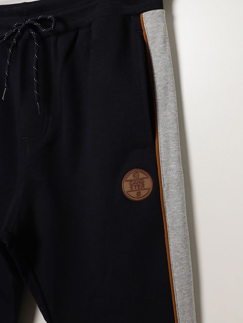 Calça Moletom Jogger Gangster Plus Size Masculina MARINHO