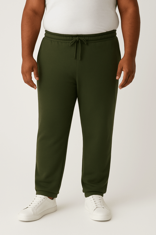 Calça Moletom Plus Size Masculina VERDE